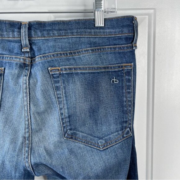 Rag & Bone The Dre Jeans. Style # W1590K510ND Cut #9456 Color Golden Size 27 - Picture 7 of 11